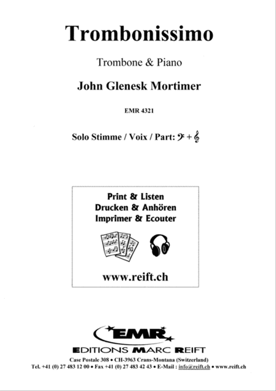 Trombonissimo Piano Accompaniment scores gallery preview page 2