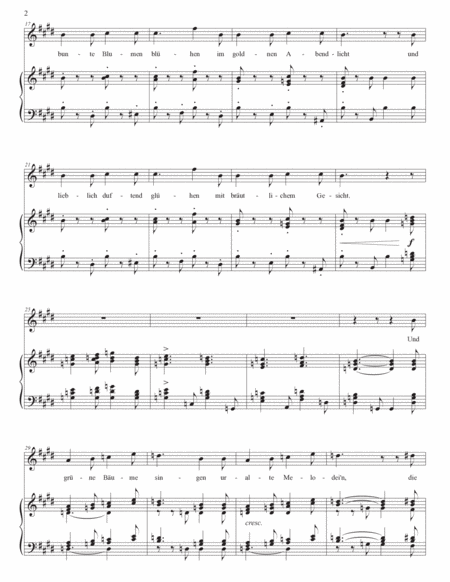 SCHUMANN: Aus alten Märchen winkt es, Op. 48 no. 15 (transposed to E major)