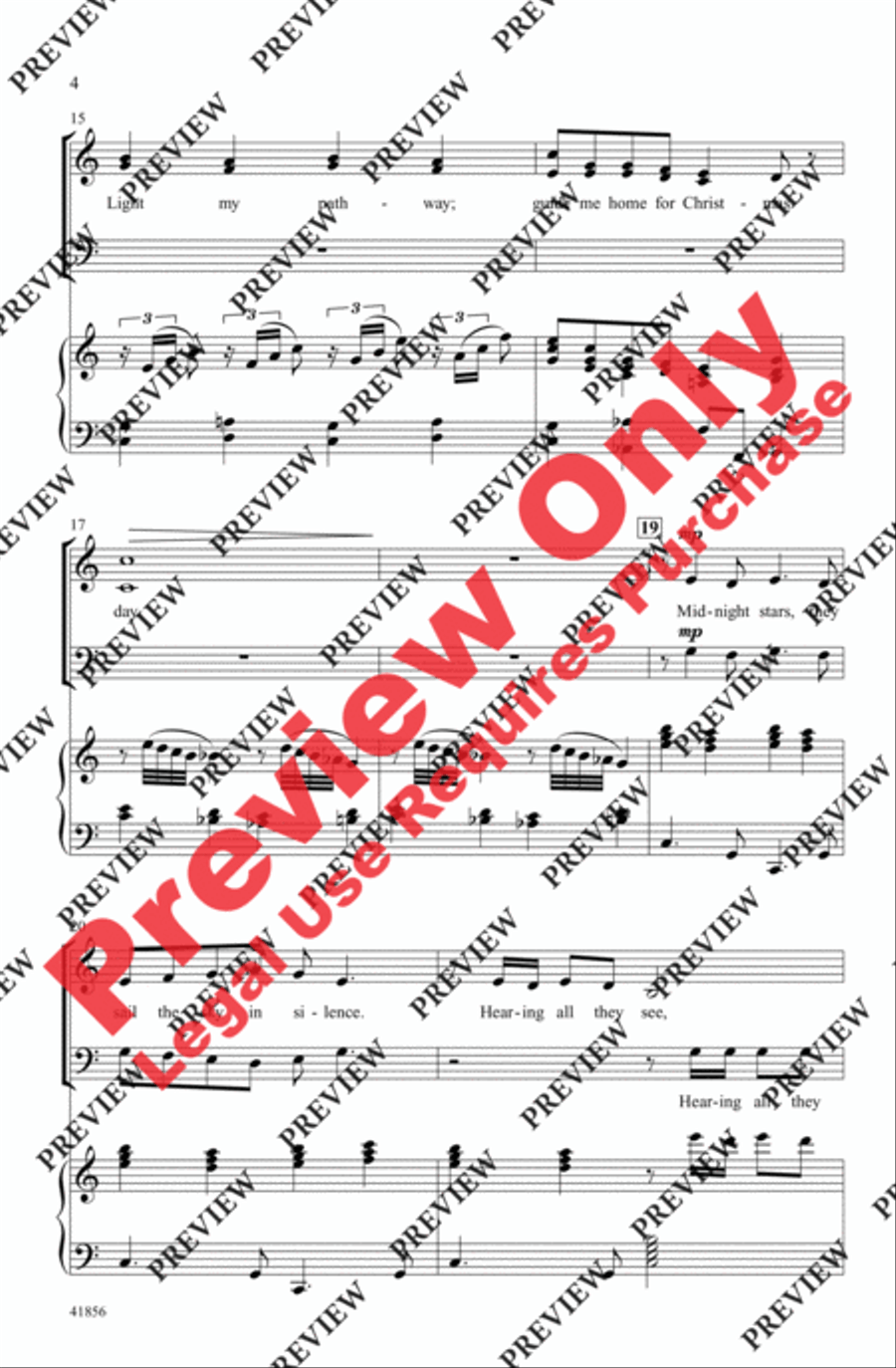 Christmas Star (from Home Alone 2) 3-Part scores gallery preview page 4