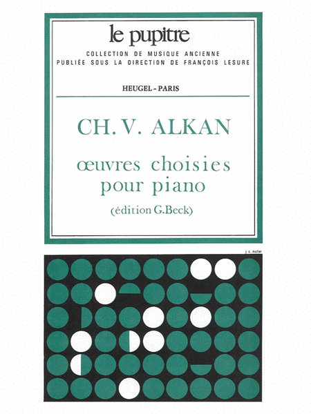 Oeuvres choisies pour Piano