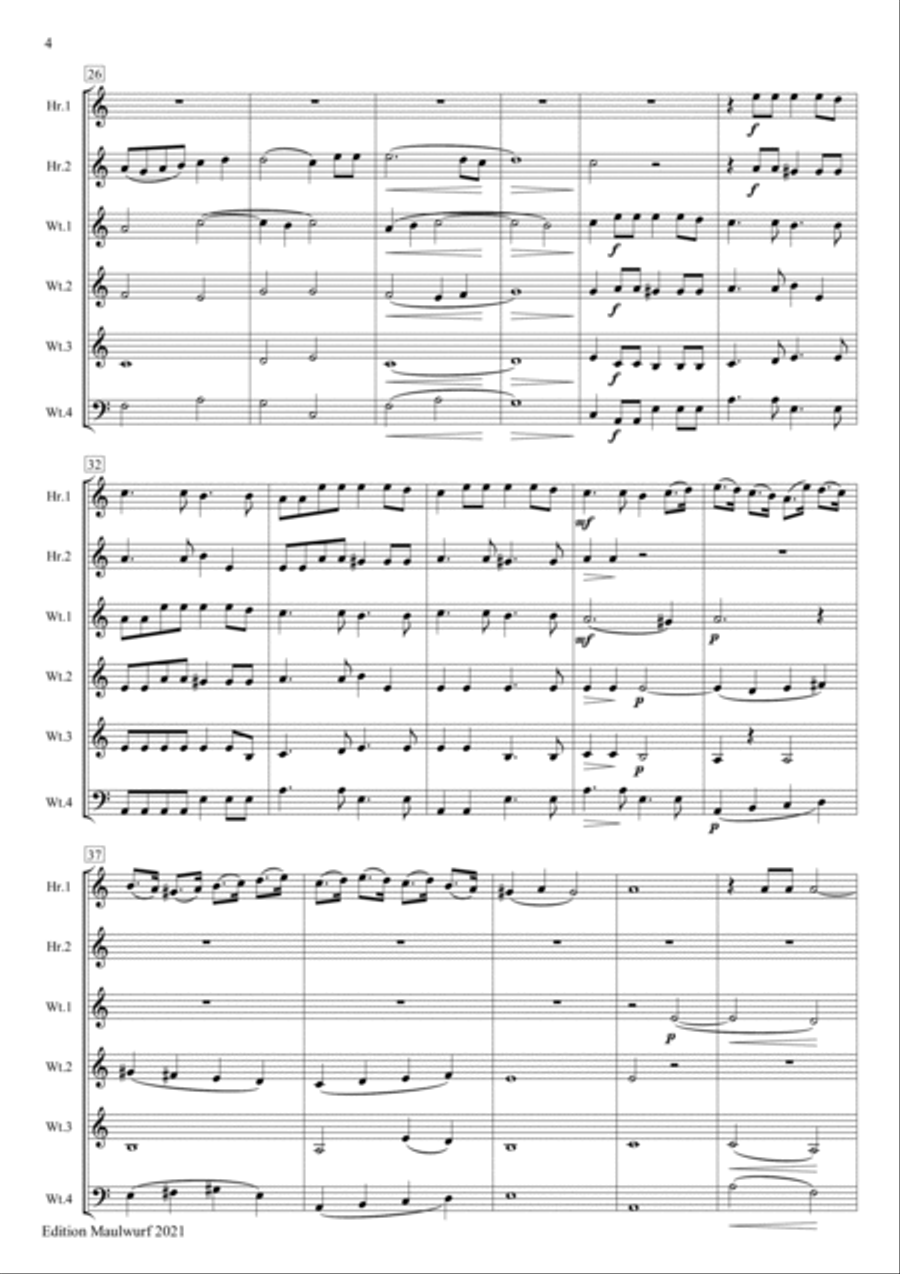 Monteverdi Sinfonia Monteverdi Sinfonia Horn scores gallery preview page 4