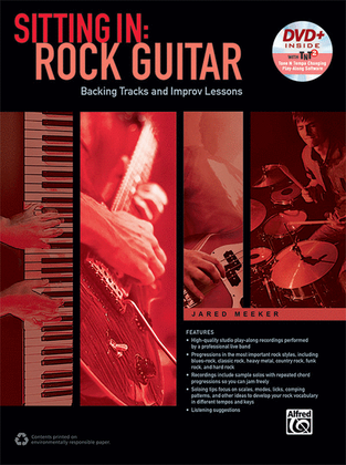 Book cover for Sitting In -- Rock Guitar