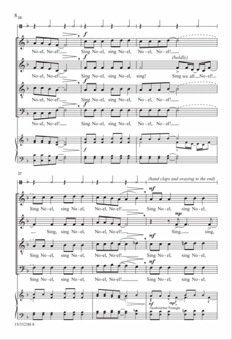 African Noel 4-Part scores gallery preview page 7