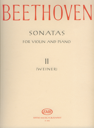 Sonaten II für Violine und Klavier