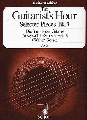 Book cover for An Hour with the Guitar - Volume 3