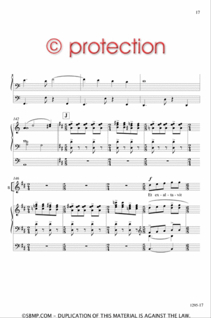 Fecit potentiam - SSAA Octavo SSAA scores gallery preview page 16