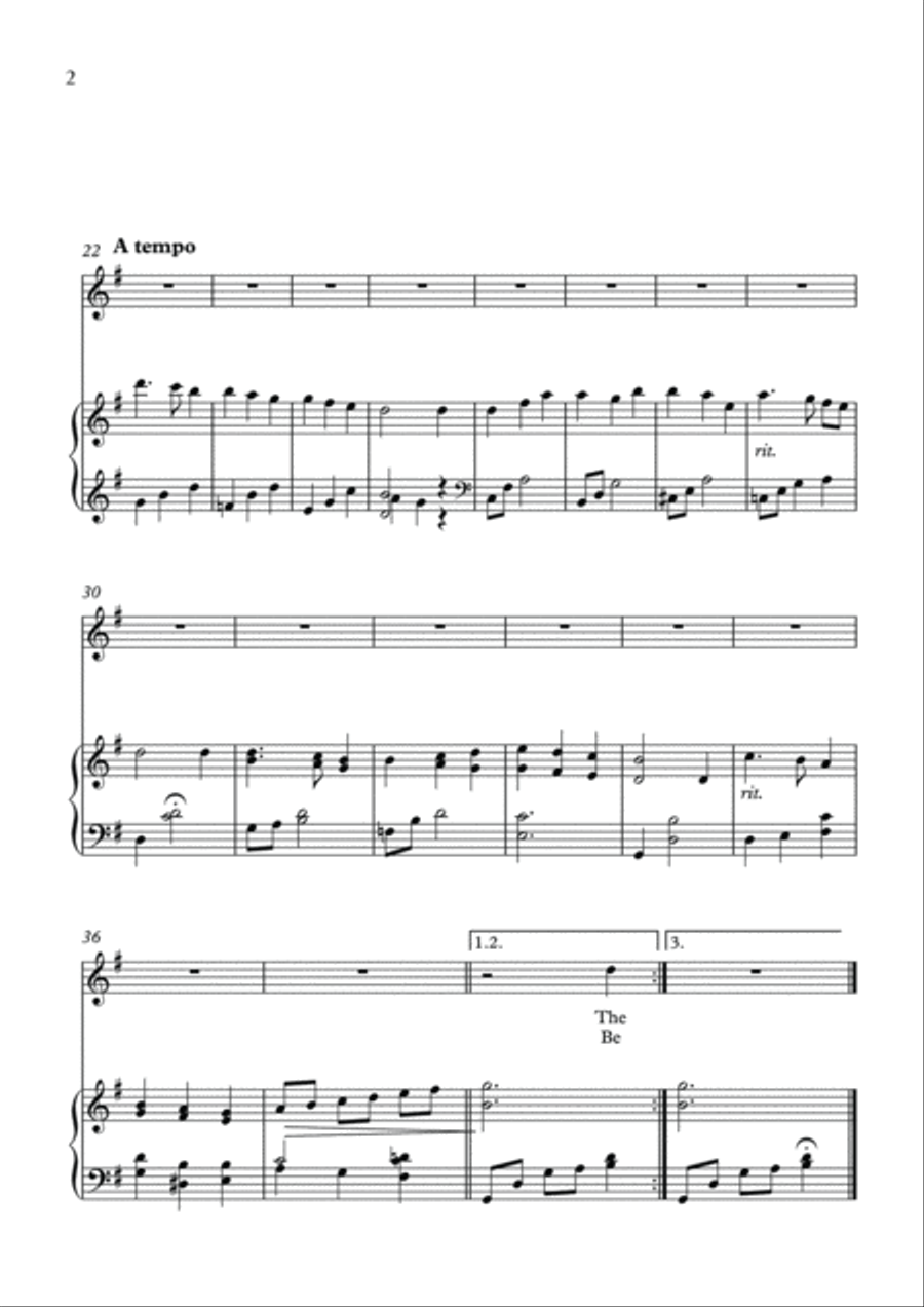 The Christmas Songbook: A piano solo or piano and voice collection Piano, Vocal, Guitar scores gallery preview page 6
