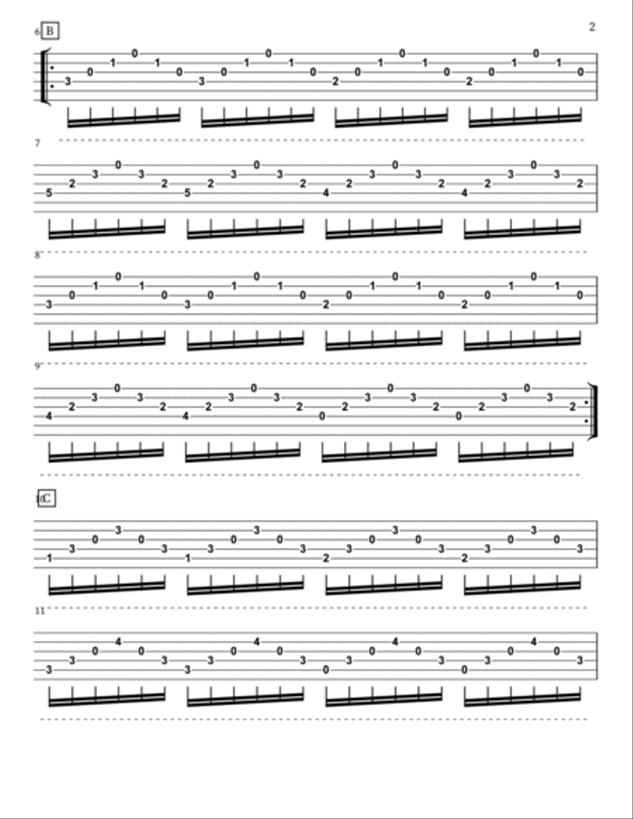 Marsh Creek Acoustic Guitar scores gallery preview page 2