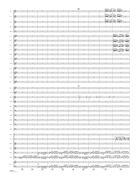 Concerto No. 1 (for Wind Orchestra) - Conductor Score (Full Score)