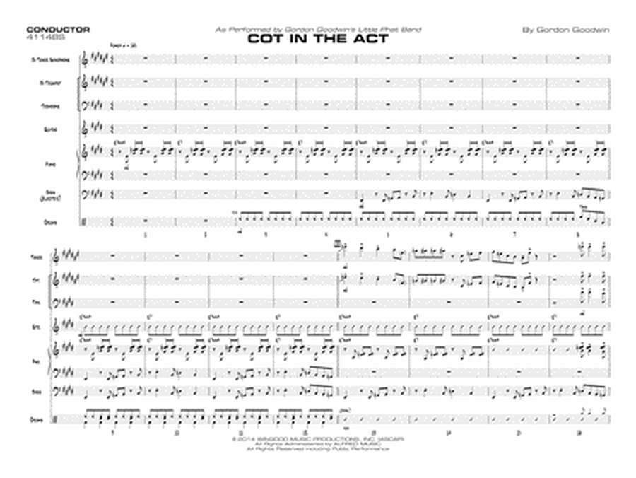 Cot in the Act: Score