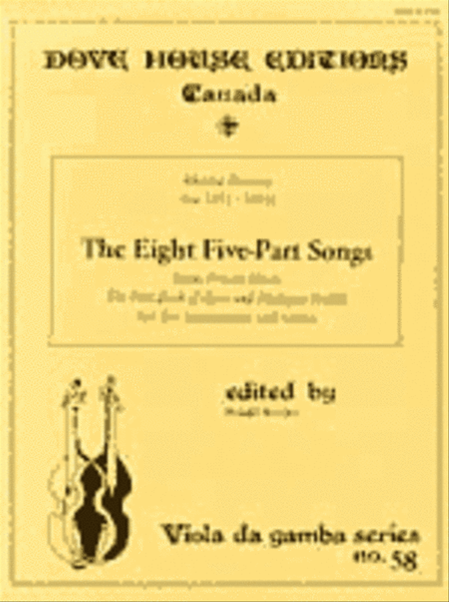Eight Five-Part Songs Recorder scores gallery preview page 1