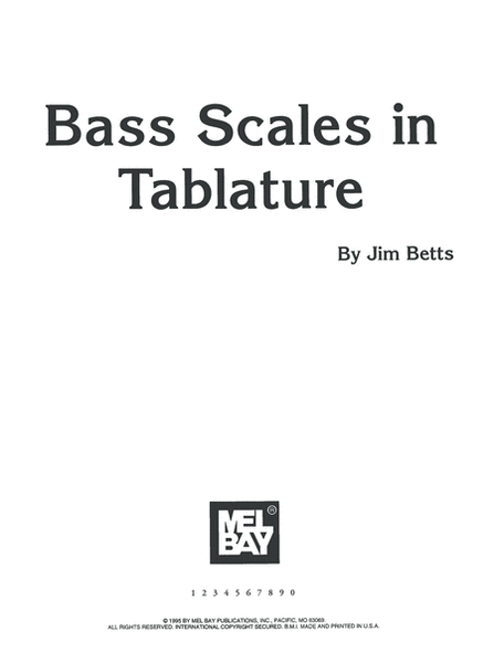 Bass Scales Strings, C# Major Scale Bass