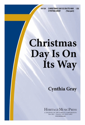Book cover for Christmas Day Is On Its Way - 2-part