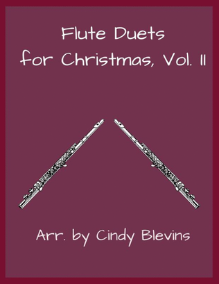 Book cover for Flute Duets for Christmas, Vol. II