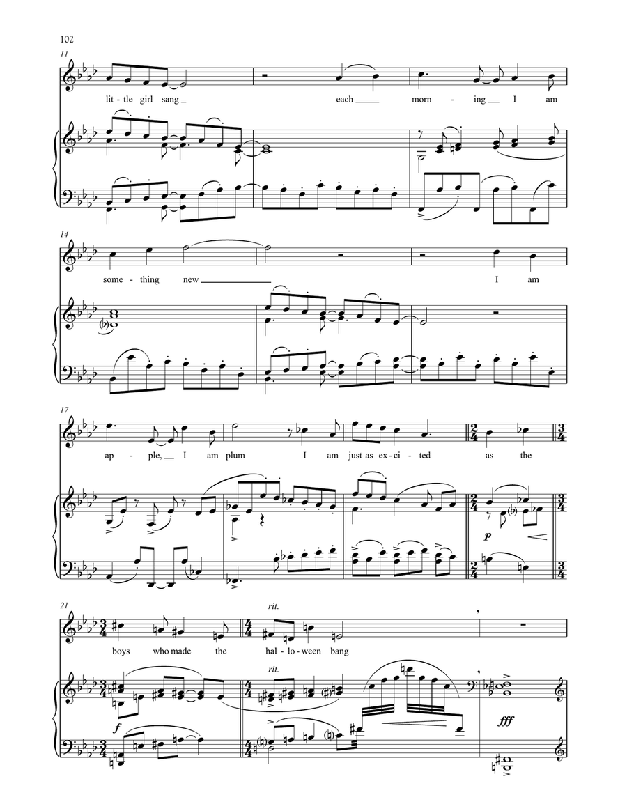 I Am Cherry Alive Voice scores gallery preview page 2