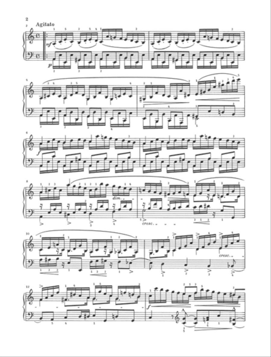 Paganini Studies, Op. 3 and Op. 10 Piano Method scores gallery preview page 4