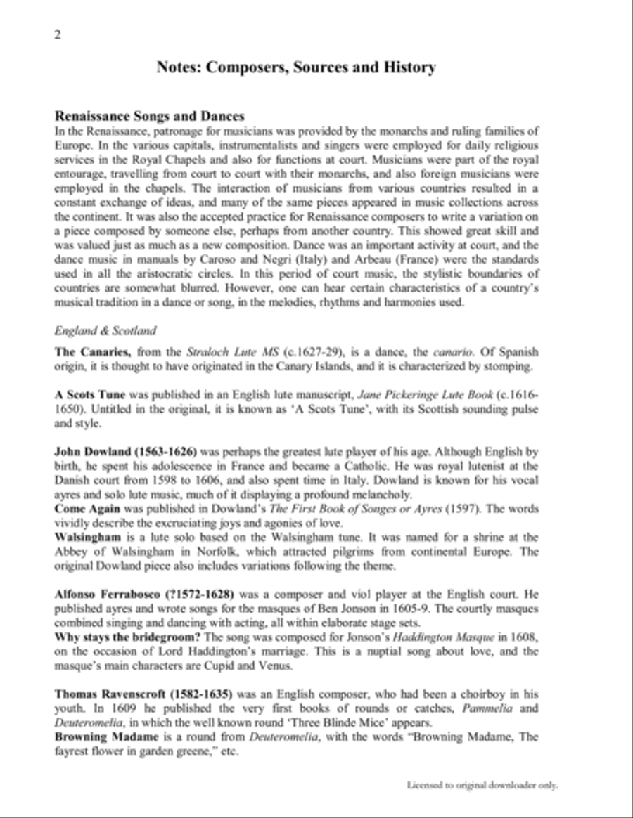 Historical Harp Volume 2 Harp scores gallery preview page 5