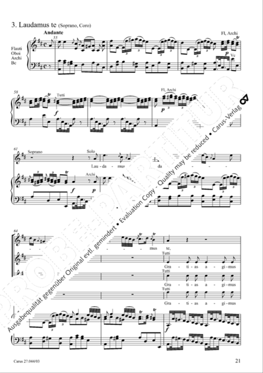 Messa per il Santissimo Natale 4-Part scores gallery preview page 22