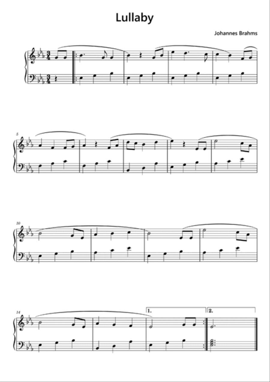 Easy online piano pieces