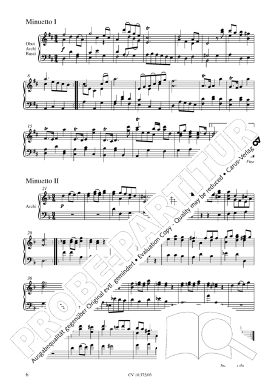 Ode for St. Cecilias Day 4-Part scores gallery preview page 7