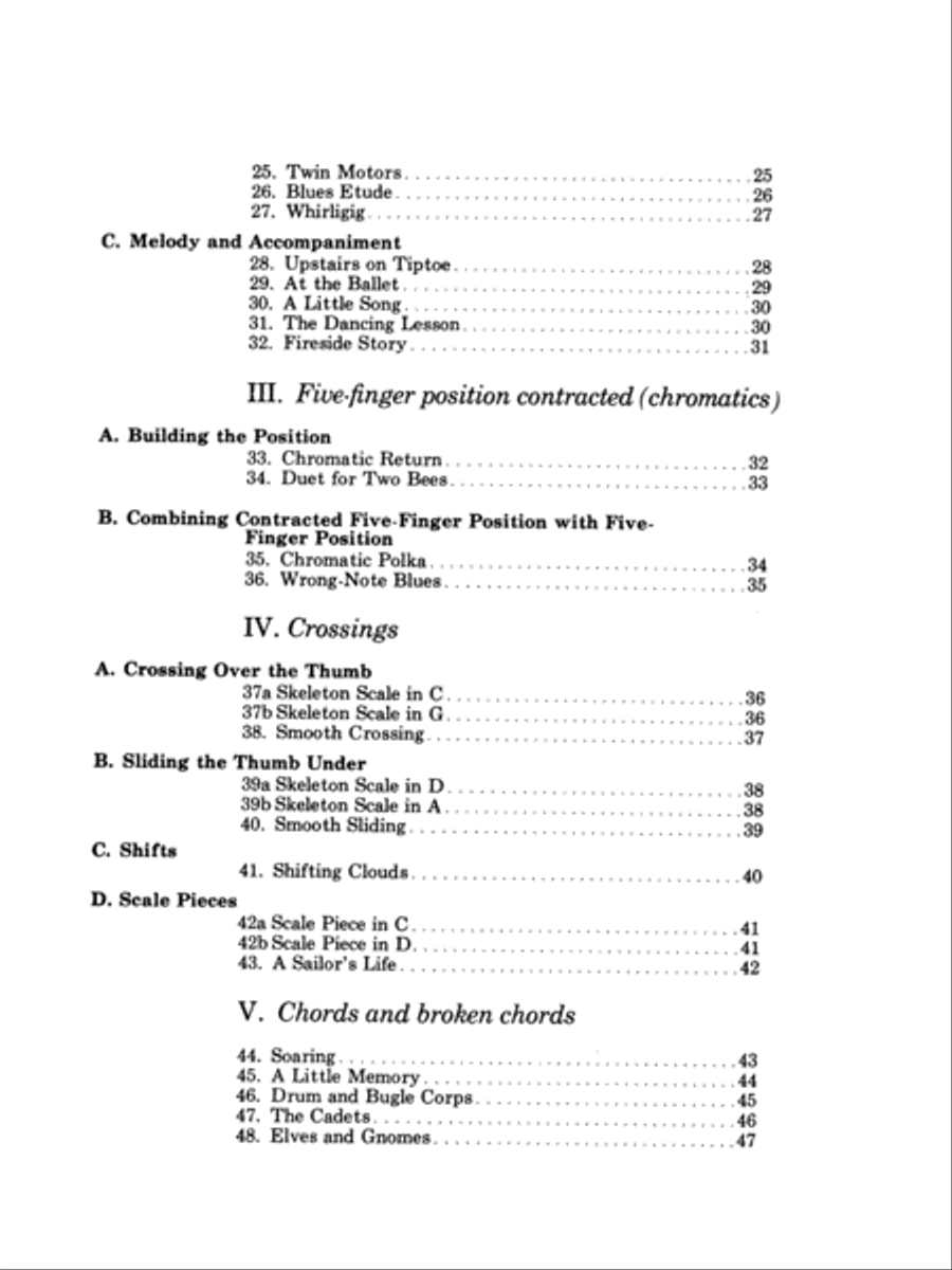Piano Technic, Book 1 Piano Method scores gallery preview page 9