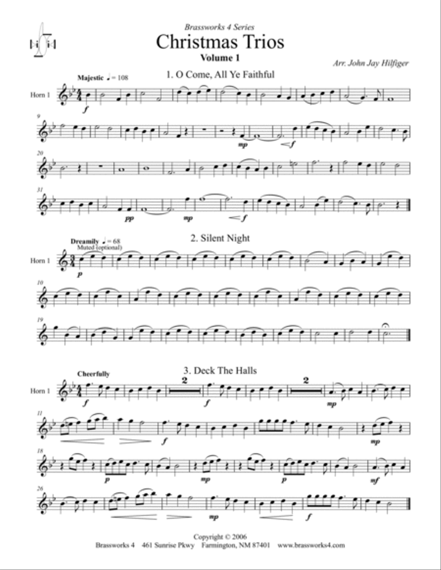 Christmas Trios, Vol. 1 Christmas Trios, Vol. 1 Woodwind Trio scores gallery preview page 5