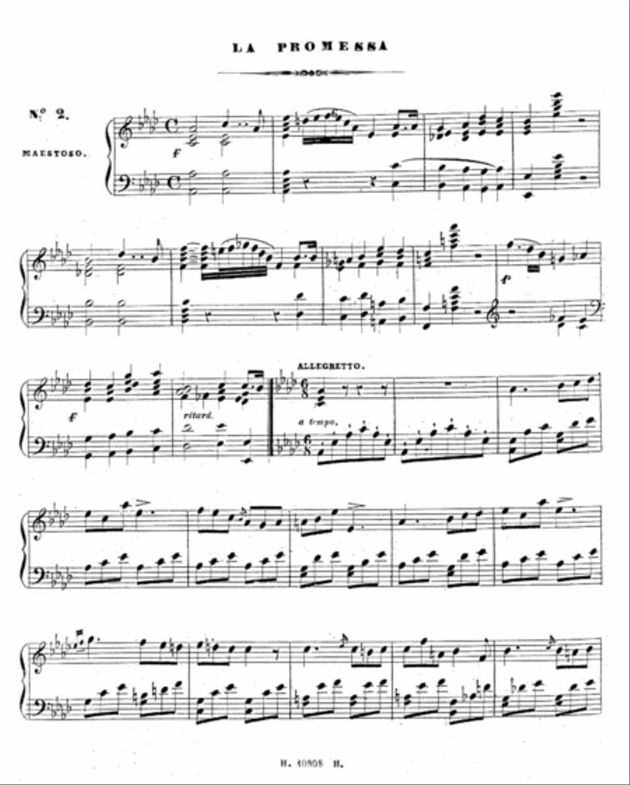 3 péchés de vieillesse: La partenza, La promessa, L'Orgia for Solo Harp Harp scores gallery preview page 5