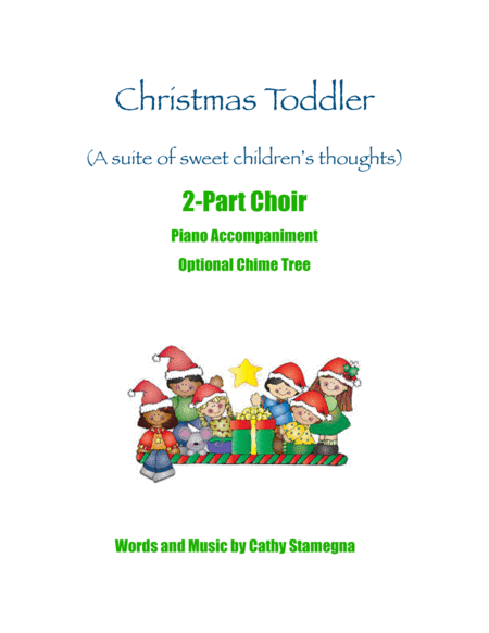 Christmas Toddler (2-Part Choir, Optional Chime Tree, Piano Accompaniment) image number null