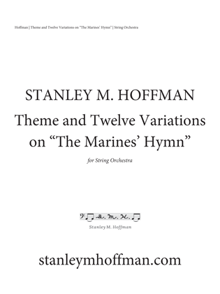 Theme and Twelve Variations on “The Marine Hymn"