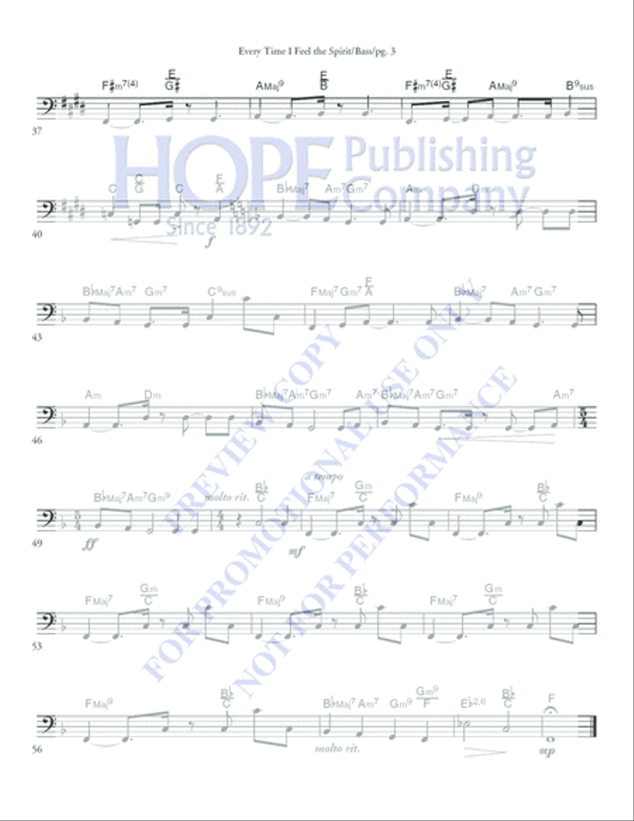 Singin' in the Spirit Singin' in the Spirit Choir scores gallery preview page 8