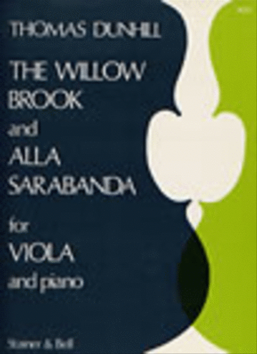 The Willow Brook and Alla Sarabanda for Viola and Piano Piano Accompaniment scores gallery preview page 1