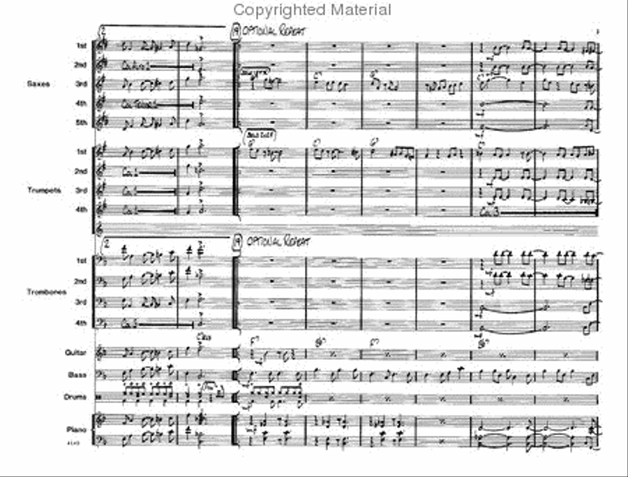 Brother Timothy Jazz Ensemble scores gallery preview page 4