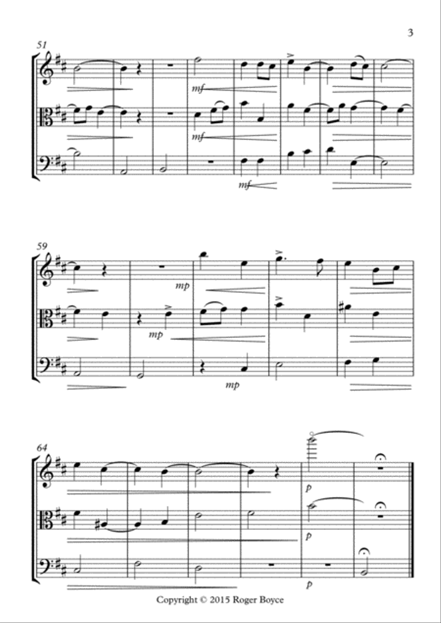 Pavanetto String Trio scores gallery preview page 3