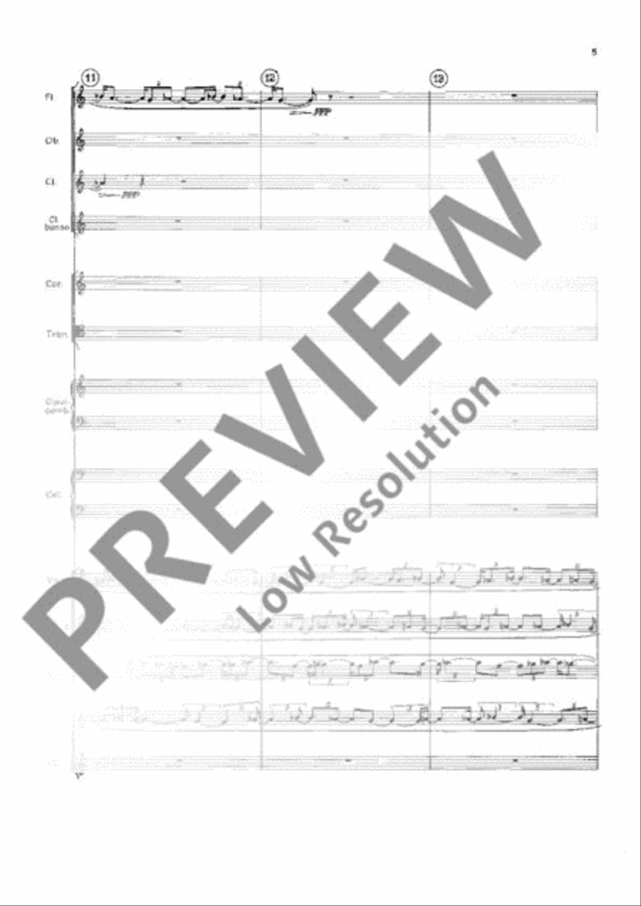 Chamber Concerto Oboe scores gallery preview page 12