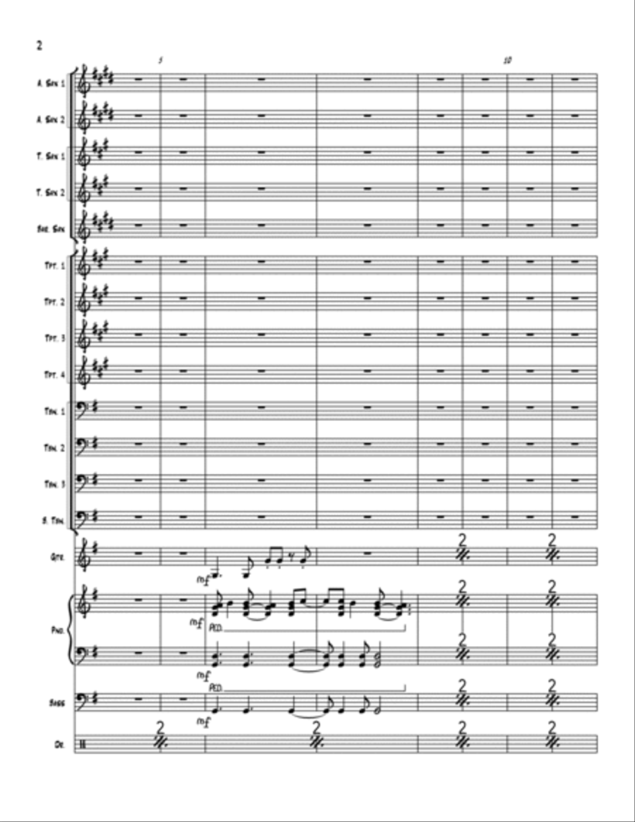 Rosanna Jazz Ensemble scores gallery preview page 2