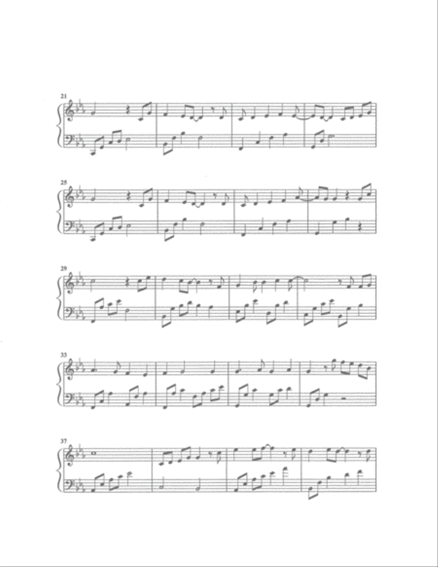 Mary, Did You Know? Harp scores gallery preview page 3