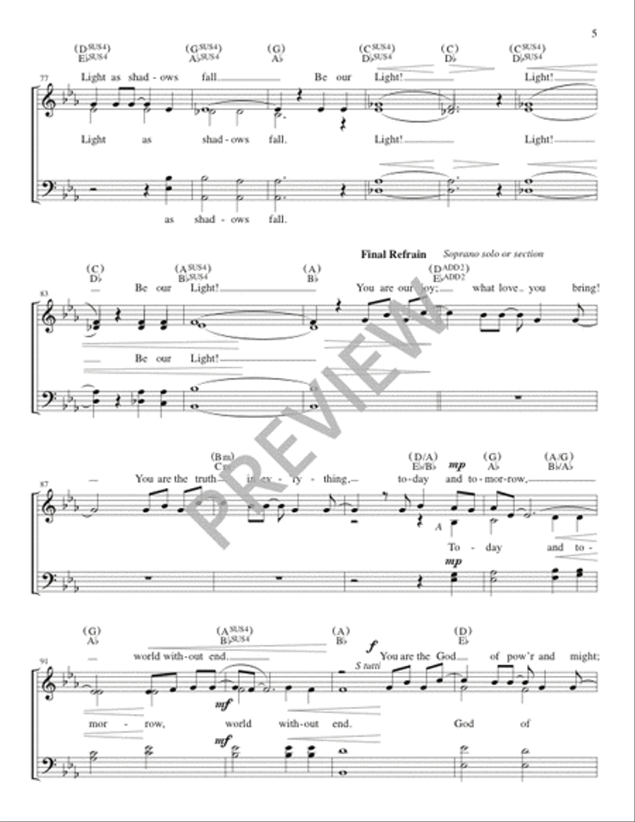 The Beginning and the End - Guitar edition Easy Guitar scores gallery preview page 5