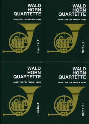 Book cover for Waldhorn-Quartette I