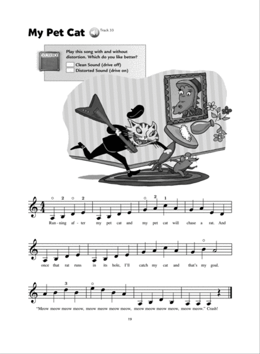 Alfred's Kid's Electric Guitar Course 2 Electric Guitar scores gallery preview page 4