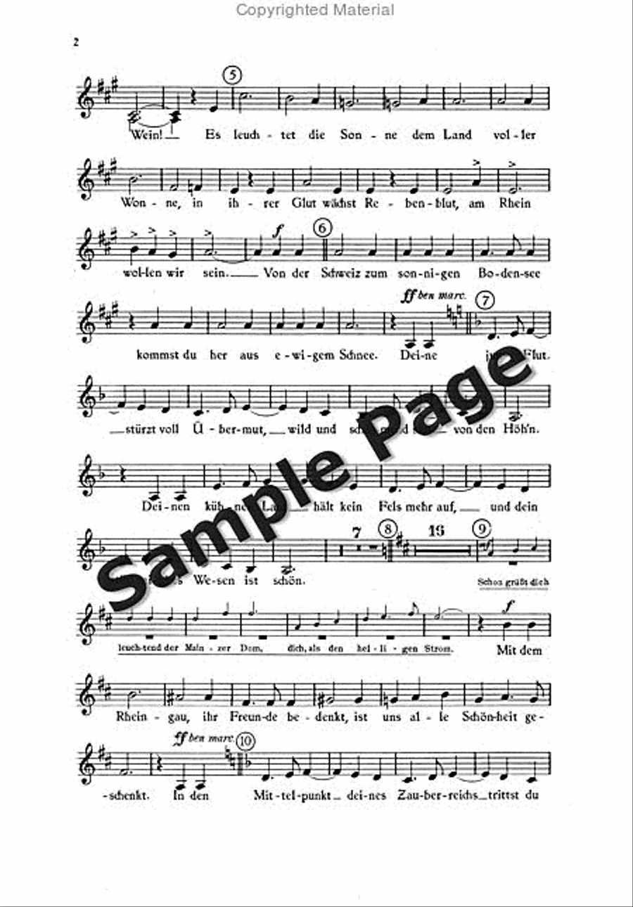 Lob Des Rheins Alto Part 4-Part scores gallery preview page 3
