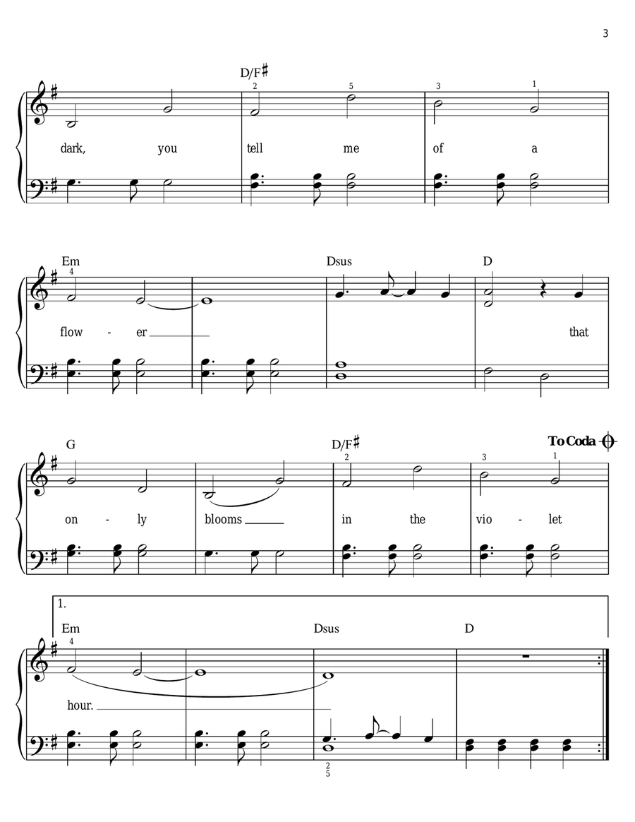 The Violet Hour Voice scores gallery preview page 3