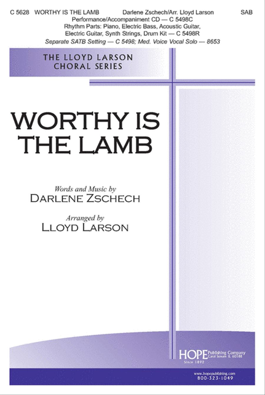 Worthy Is the Lamb Worthy Is the Lamb 3-Part scores gallery preview page 1