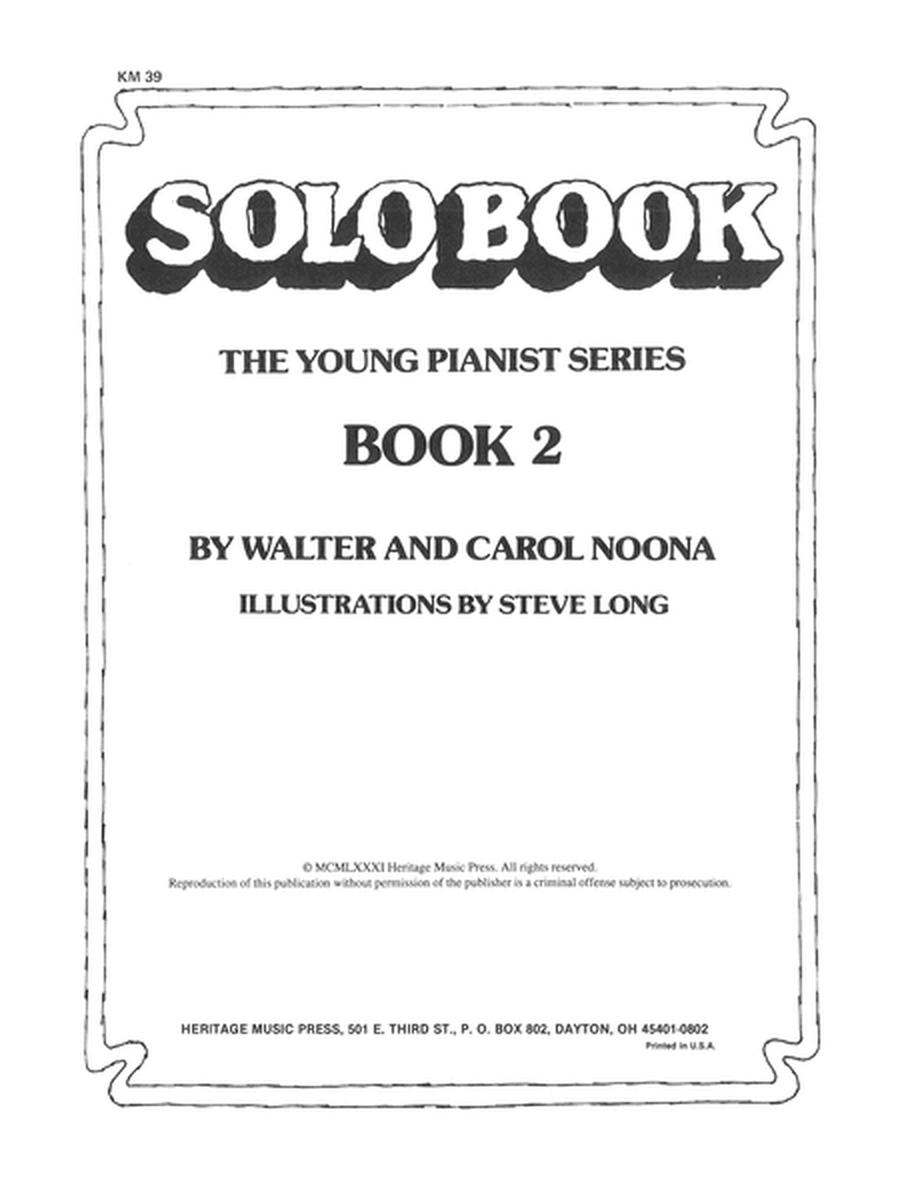 Young Pianist Solo Book 2