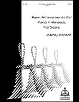 Book cover for Hymn Arrangements for Piano and Handbells (Full Score)