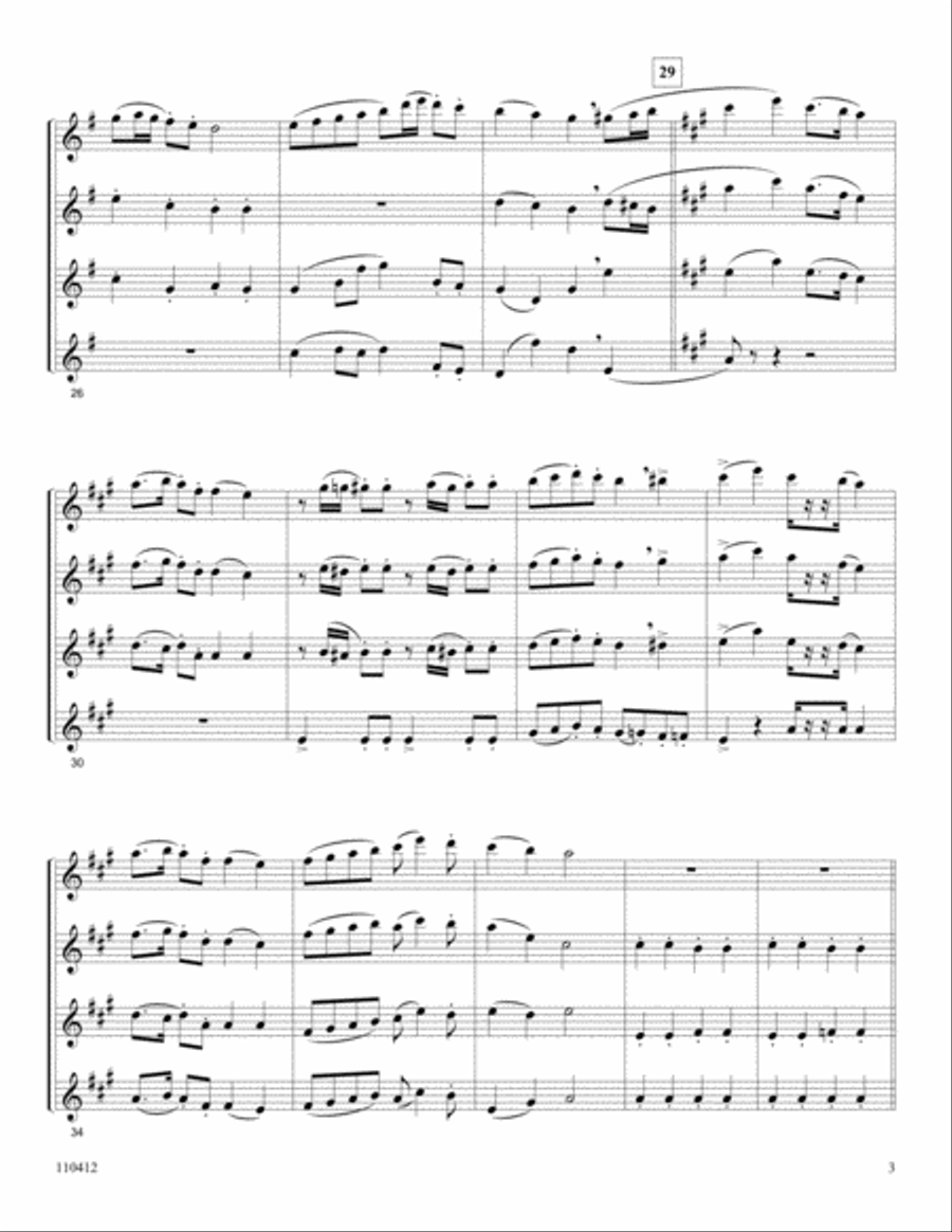 Follow On Follow On Flute Quartet scores gallery preview page 3