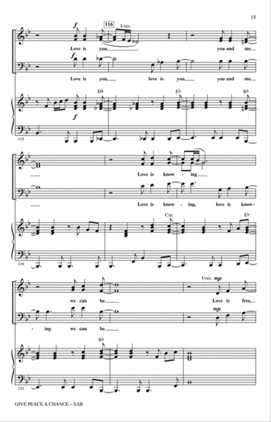<br>Sheet music extract