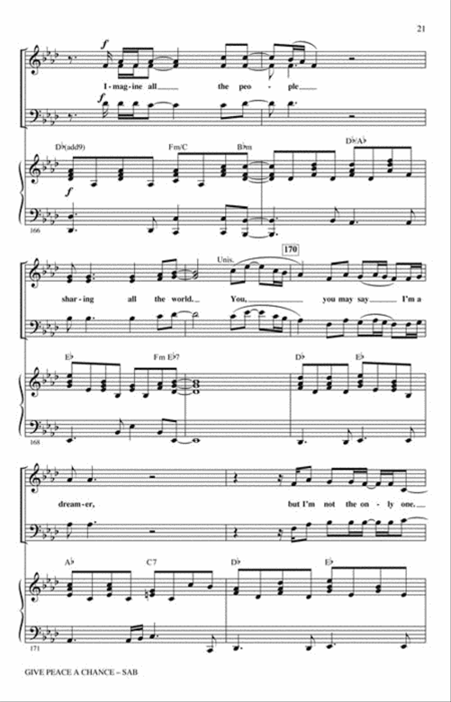 <br>Sheet music extract