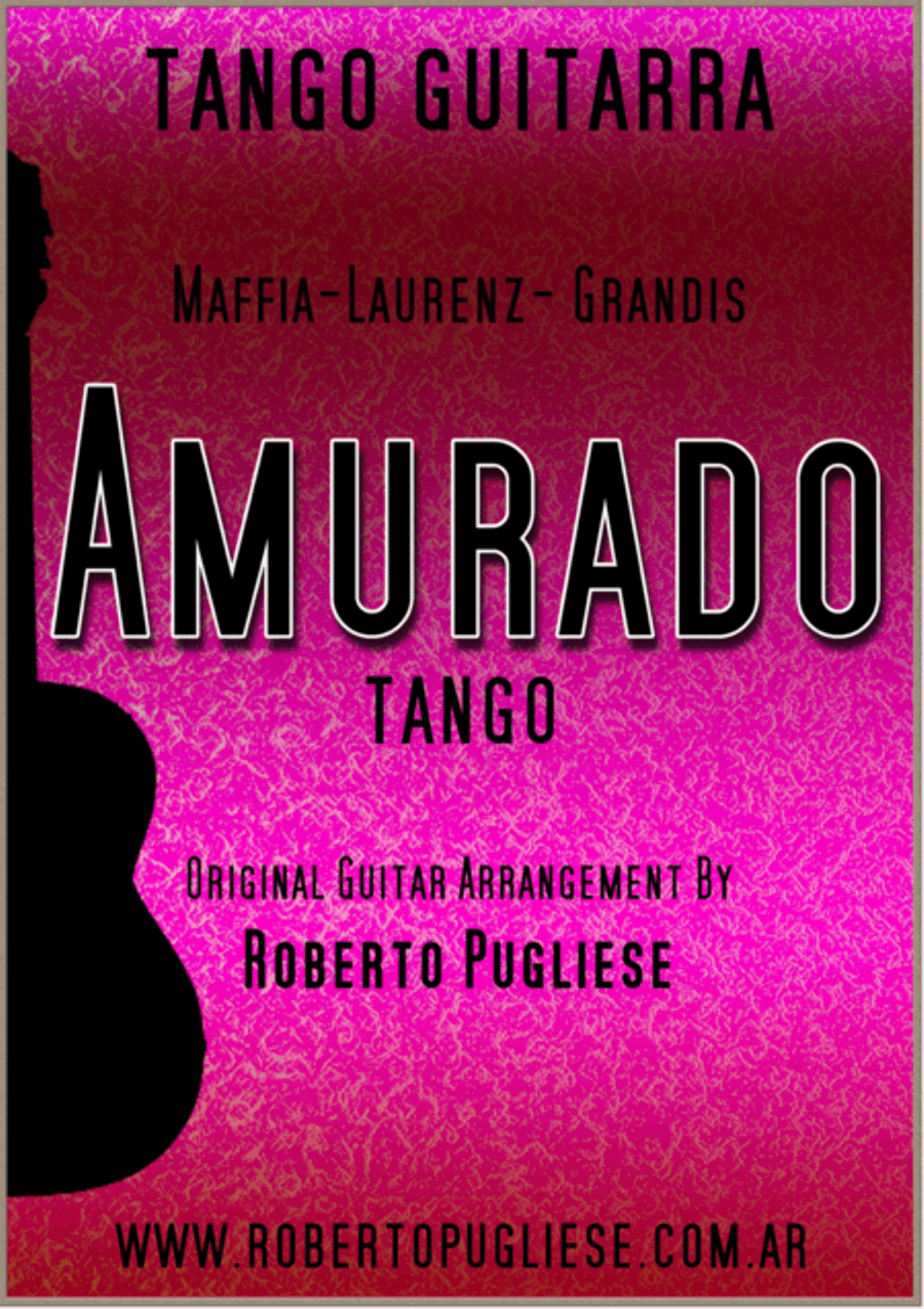 Amurado - Tango (Maffia - Laurenz - Grandis) Classical Guitar scores gallery preview page 1