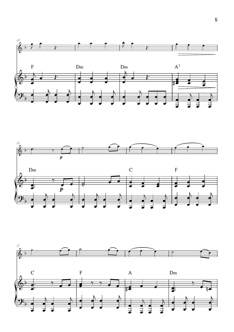 He's A Pirate Flute Solo scores gallery preview page 5