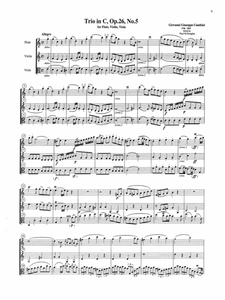 Trios, Op. 26, Nos 4-6